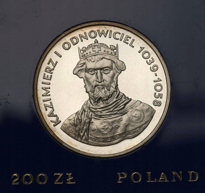 200 złotych 1980 Kazimierz Odnowiciel