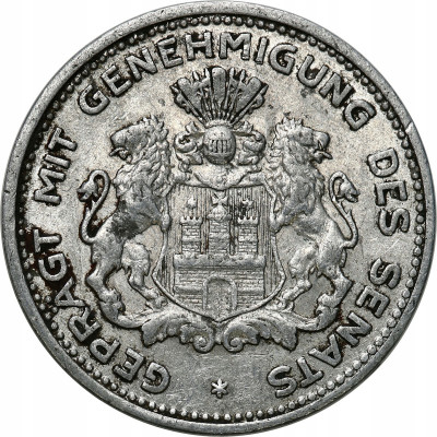 Niemcy Hamburg 5/100 marki 1923