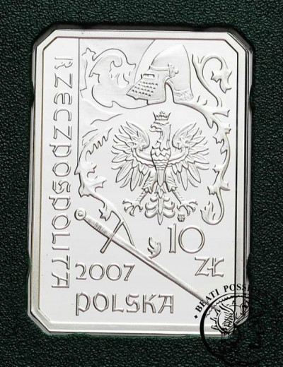 10 złotych 2007 Rycerz Ciężkozbrojny