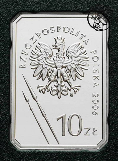 10 złotych 2006 jeździec piastowski