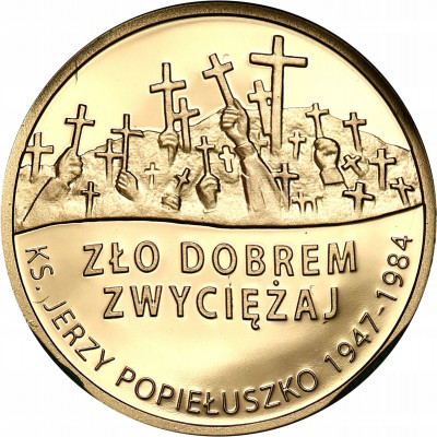 37 złotych 2009 ks. Jerzy Popiełuszko - ZŁOTO