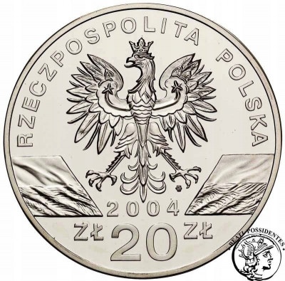 Polska III RP 20 złotych 2004 Morświn