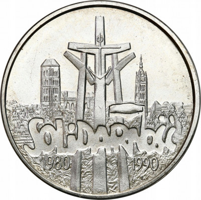 100 000 zł 1990 Solidarność typ A – PIĘKNA