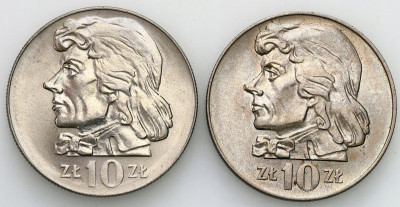 PRL. 10 złotych 1970 i 1973 Kościuszko