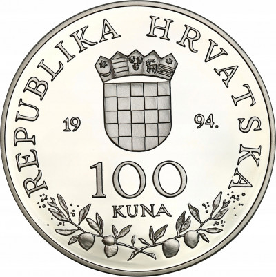 Chorwacja Jan Paweł II 100 Kuna 1994
