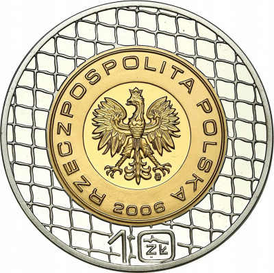 Polska 10 złotych 2006 MŚ w piłce nożnej