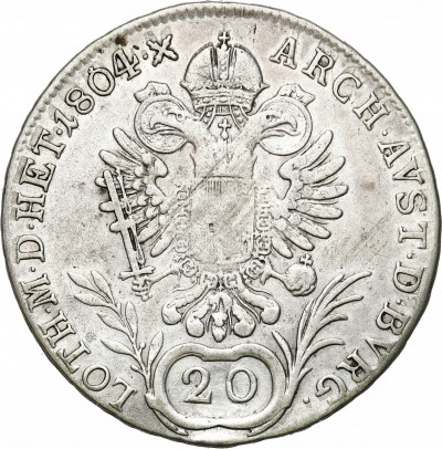 Austria 20 krajcarów 1804 A