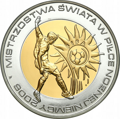 10 zł 2006 Mistrzostwa Św. w piłce nożnej Niemcy