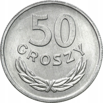 PRL. 50 groszy 1972 – PIĘKNE
