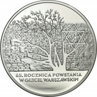 20 złotych 2008 Powstanie w Getcie W-wskim