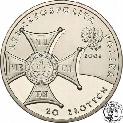20 złotych 2008 Odzyskanie Niepodległości