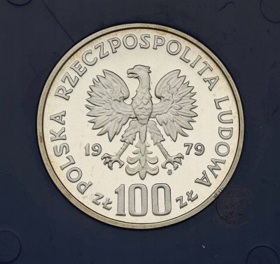 PRL 100 złotych 1979 Henryk Wieniawski