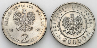 Zamek w Łańcucie + 2 zł Bitwa Warszawska 1993-95