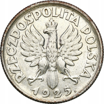 1 złoty 1925, Londyn, kropka po dacie