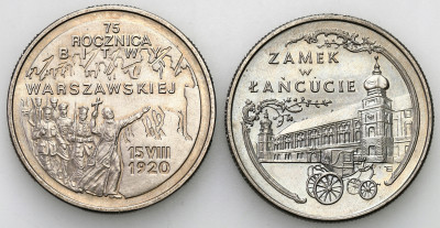 Zamek w Łańcucie + 2 zł Bitwa Warszawska 1993-95