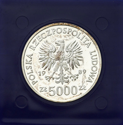 5000 złotych 1989 Jagiełło popiersie