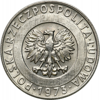 PRL. 20 złotych 1973 wieżowiec i kłosy