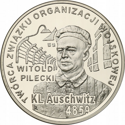 10 złotych 2010 Auschwitz – Pilecki
