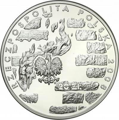 20 złotych 2008 Powstanie w Getcie W-wskim