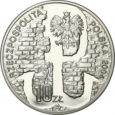 10 złotych 2004 Powstanie Warszawskie