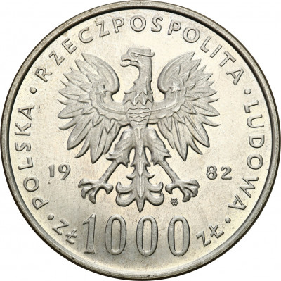 PRL. 1.000 złotych 1982 Jan Paweł II