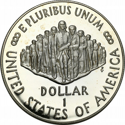 USA 1 dolar 1987 Konstytucja SREBRO