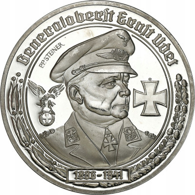 Niemcy generałowie medal, pilot Ernst Udet SREBRO