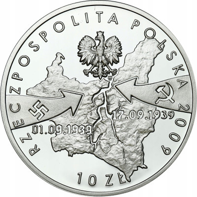 10 złotych 2009 Wieluń 1. Września