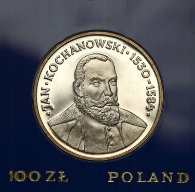 100 złotych 1980 Kochanowski