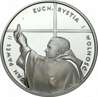 III RP. 10 zł 1997 Jan Paweł II Eucharystia