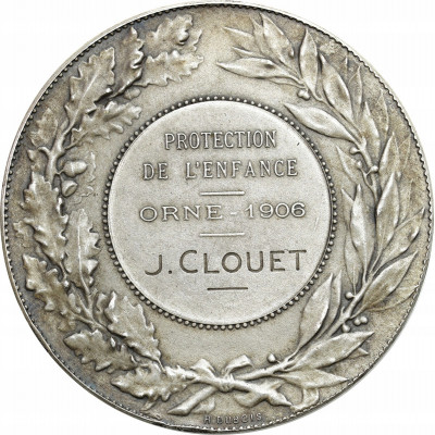 Francja. Medal 1906, SREBRO