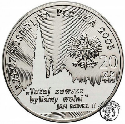 20 złotych 2005 Jasna Góra - obrona