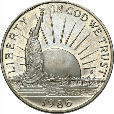 USA 1/2 dolara (50 centów) 1986 Imigranci
