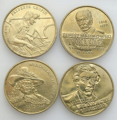 Polska. 2 złote GN 1999 – 4 szt
