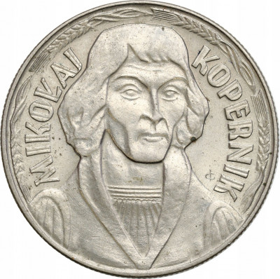 PRL. 10 złotych 1968 Kopernik - z błędem