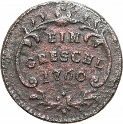 Czechy 1 grosz 1760