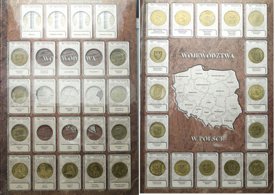 Kolekcja 2 złote GN w klaserze 2000-2008 – 145 szt