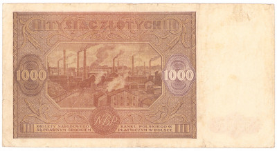 1000 złotych 1946 seria M