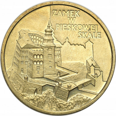 2 złote 1997 Zamek w Pieskowej Skale – PIĘKNY