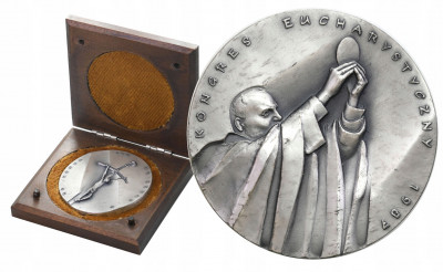 Medal. Jan Paweł II Kongres Eucharystyczny 1987