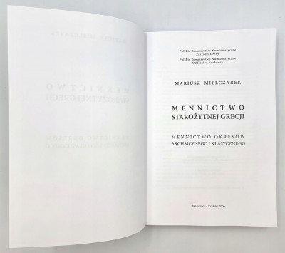 Mennictwo starożytnej Grecji - Mariusz Mielczarek