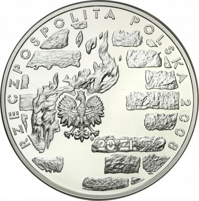 20 złotych 2008 Powstanie w Getcie W-wskim