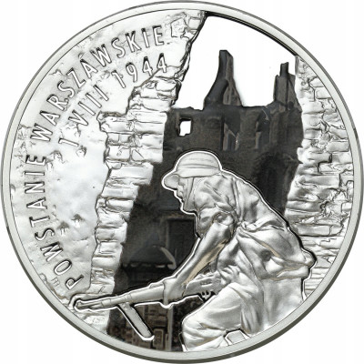 Medal Obwieszczenie Powstanie Warszawskie - SREBRO