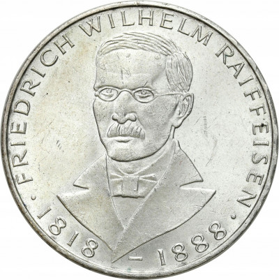 5 marek 1968 J Friedrich Wilherm Raiffeisen SREBRO