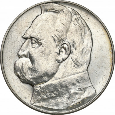 II RP. 10 złotych 1935 Piłsudski – BARDZO ŁADNE