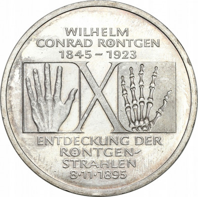Niemcy 10 marek 1995 D Wilhelm Rontgen (Rentgen)