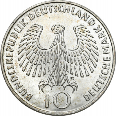 Niemcy 10 marek 1972 F Olimpiada Monachium–SREBRO