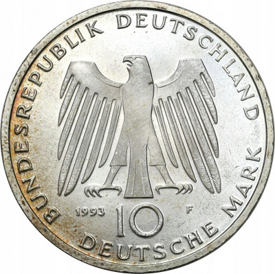 10 marek 1993 F 1000 lat Poczty Niemieckiej SREBRO