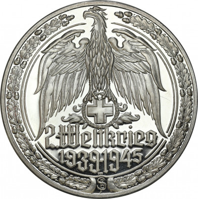 Niemcy generałowie medal pilot Eduard Dietl SREBRO