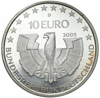 Niemcy. 10 euro 2005 D – Bawaria Park Narodowy